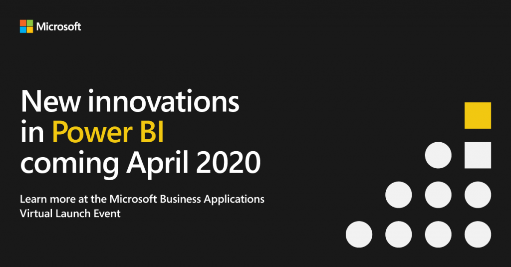 Microsoft Business Applications Virtual Launch Event April 2020 image.