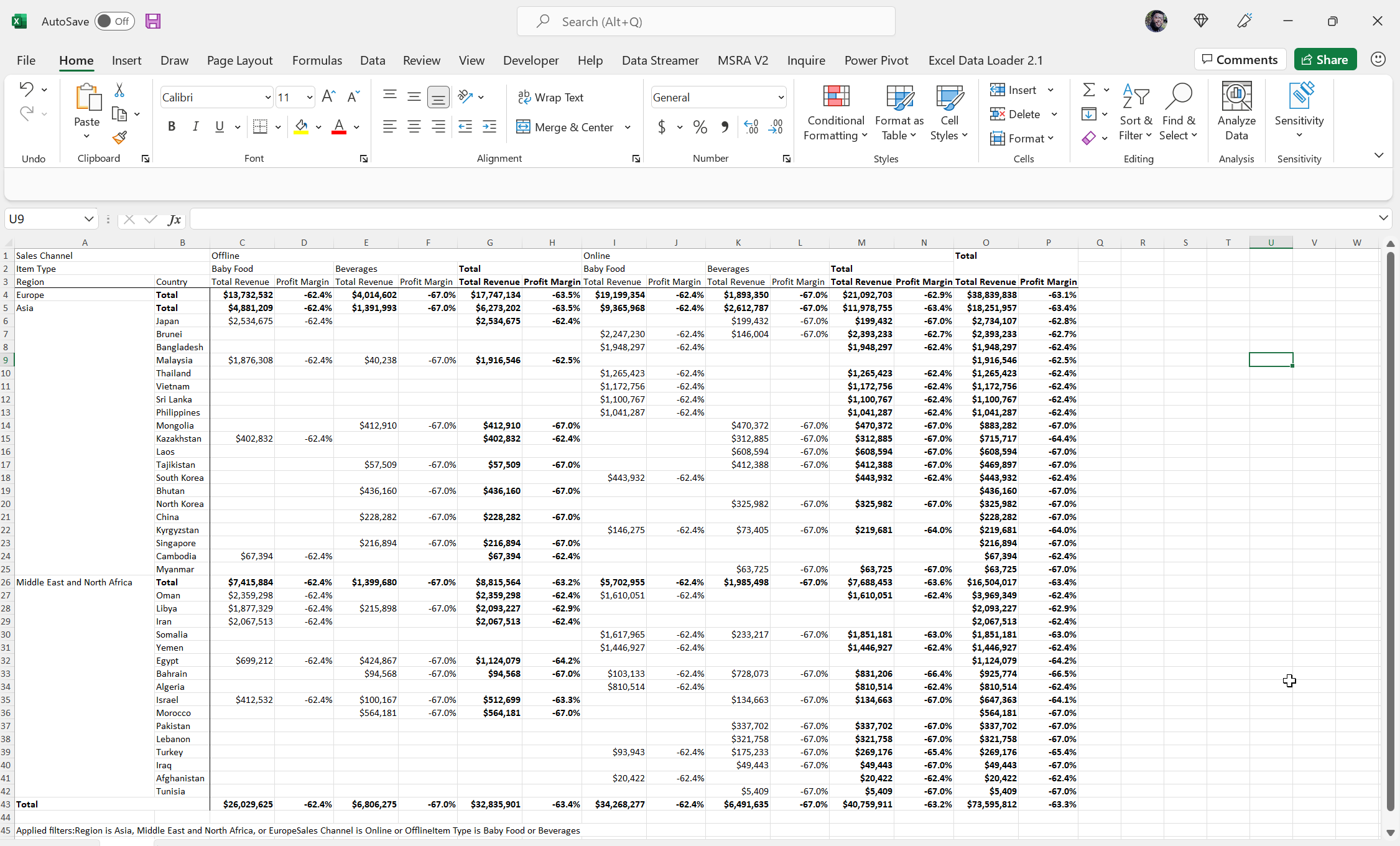 Export to Excel Output with Formatting Retained