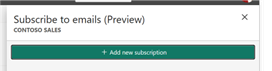 add new subscription button in ui