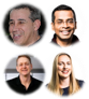 Amir Netz, Arun Ulagaratchagan, Justyna Lucznik, and Patrick Baumgartner profile pictures