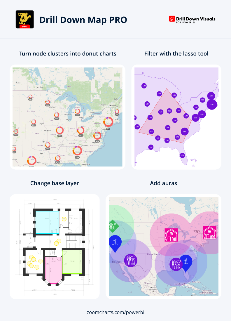 Drill Down Map PRO