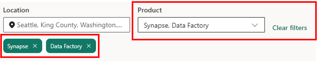 A screenshot showing the Download Excel file option on the right-click menu for a local workbook in a Power BI workspace. 