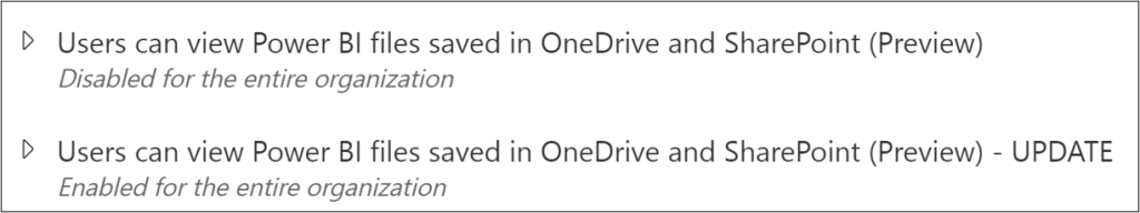 Both admin settings for OneDrive and SharePoint viewer