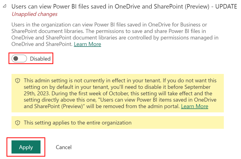 How to disable OneDrive on by default setting